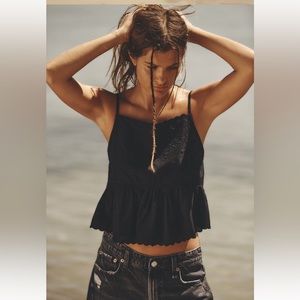 ZARA …. embroidered top